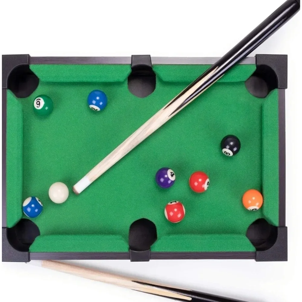 Tabletop Pool Table Game Set Brybelly Mini‎ Billiard for Kids Adults